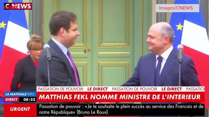 Ministère de l'Intérieur: Bruno Le Roux passe la main à Matthias Fekl