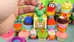 Play Doh Surprise Eggs Spongebob Squarepants Toys Kinder Joy DCTC Playdough Videos