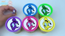 Play Doh Cups Clay Learn Colors Donald Duck Playing Surprise Toys Mickey Mouse Disney Pixar