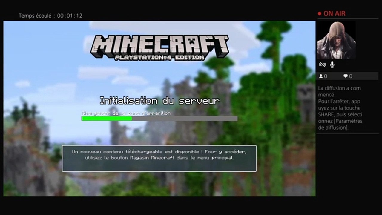 Aventure sur Minecraft en live ! (2)