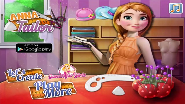 Анна дисней Эльза для замороженный замороженные игра Игры девушки Дети Онлайн портной