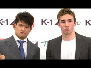 15.1.30 K-1 WORLD GP 2015 HIROYA vs 木村"フィリップ"ミノル 発表会見／K-1 WORLD GP 2015 Press Conference