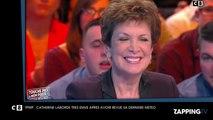 TPMP : Catherine Laborde, émue, après avoir revu ses adieux (vidéo)