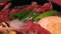 Sukiyaki - Japanese dip eggs dip into the saliva of the King for craving