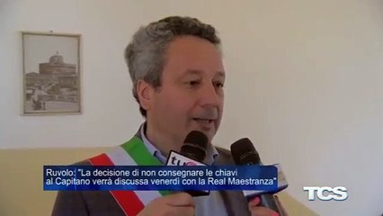 Ruvolo La decisione di non consegnare le chiavi al Capitano verra discussa venerdi con la Real Maest