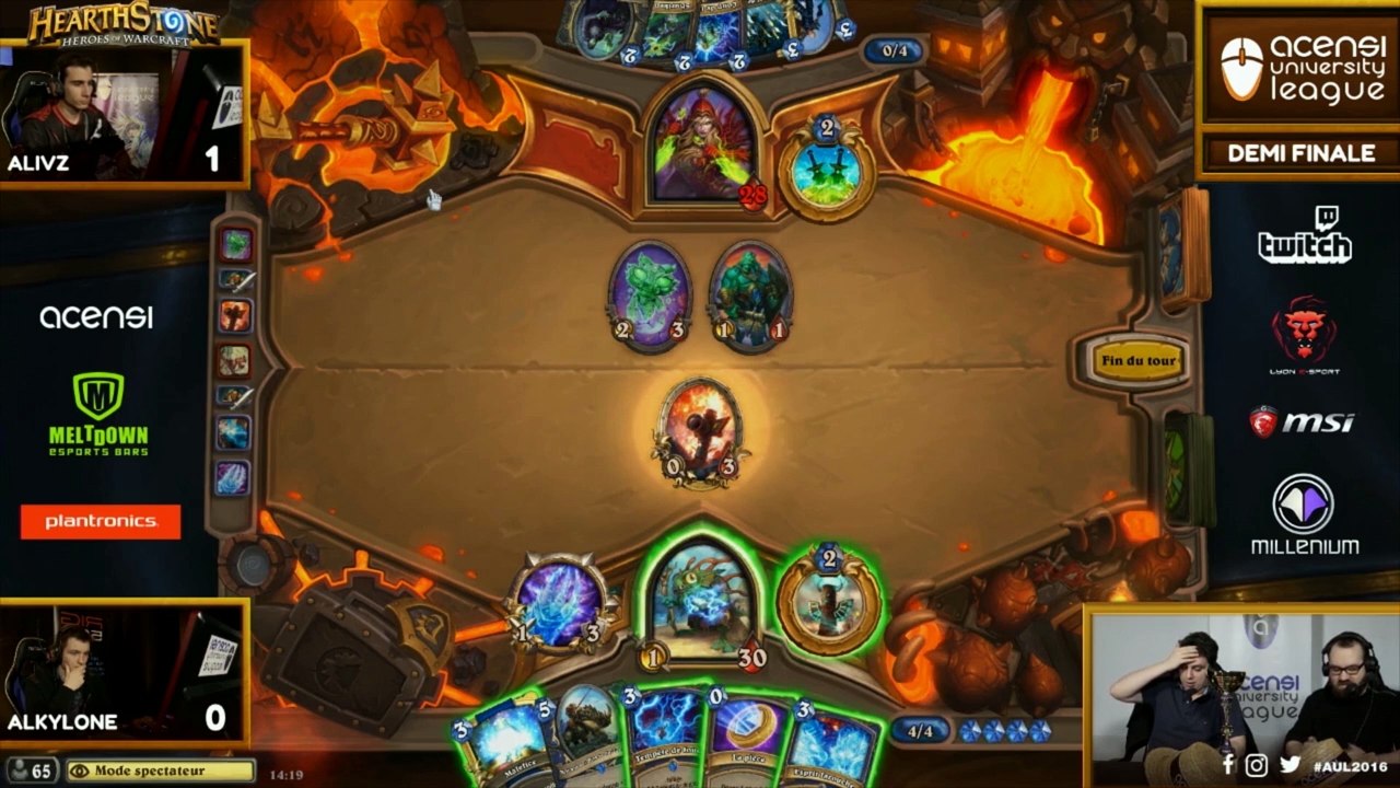 Demi Finale #1 - Hearthstone - AUL 2016