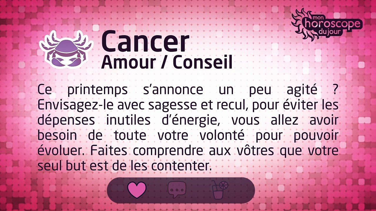 Horoscope du Cancer du Printemps 2017