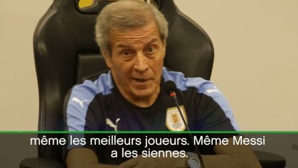 Foot - URU : Tabarez cherche la formule pour «neutraliser» Neymar