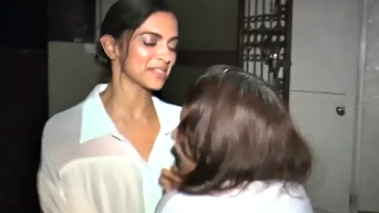 Deepika Padukone Spotted at Shanadevan Recording Studio