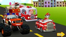 Nick Jr Firefighters - Paw Patrol Bubble Guppies Blaze and The Monster Machines