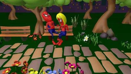 New Spiderman Family Adventure vs Dracula Vampire 3D Cartoon Animation for Kids