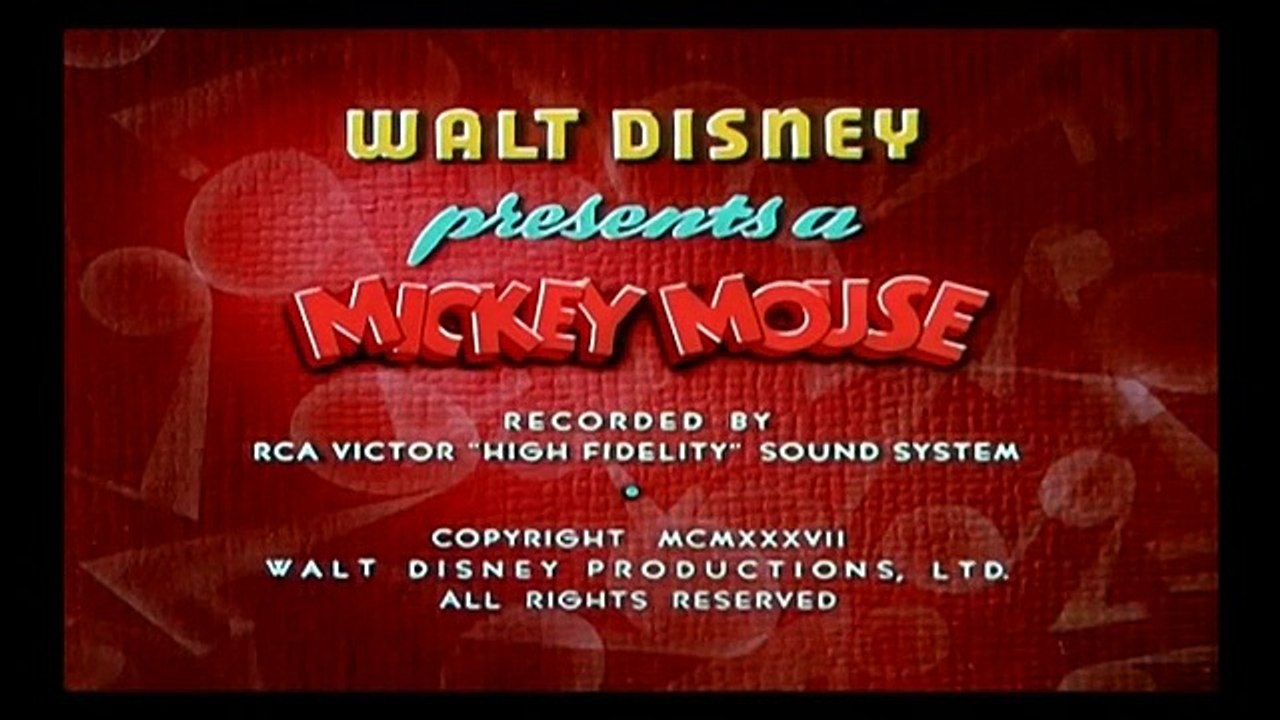Mickey Mouse - Clock Cleaners