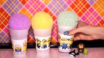 Foam Clay Ice Cream Cones Suprise Toys Minions - Roxy Boxy