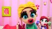 Elsa Beauty Channel _ Make-up Tutorial FAIL Play Doh Frozen Stop Motion Movies-Gc5