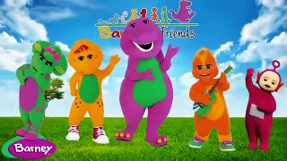 Barney Finger Family | Nursery Rhyme for Children | 4K Video