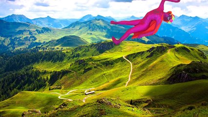 Зерновой вызов Эльза замороженные джокер розовый человек-паук супергерой суперзвезд против странный spiderg