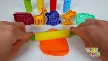 Learn Colors! Play Doh Fish Mold Fun and Creative for Kids PEZ Microwave Toys Kinder Surpr