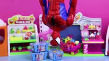 Spiderman Superhero Doll Surprise Blind Bags Small Mart Frozen Shopkins DisneyCarToys *| ,