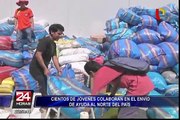 “Juntos por el Perú”: así es la abnegada labor de los jóvenes voluntarios