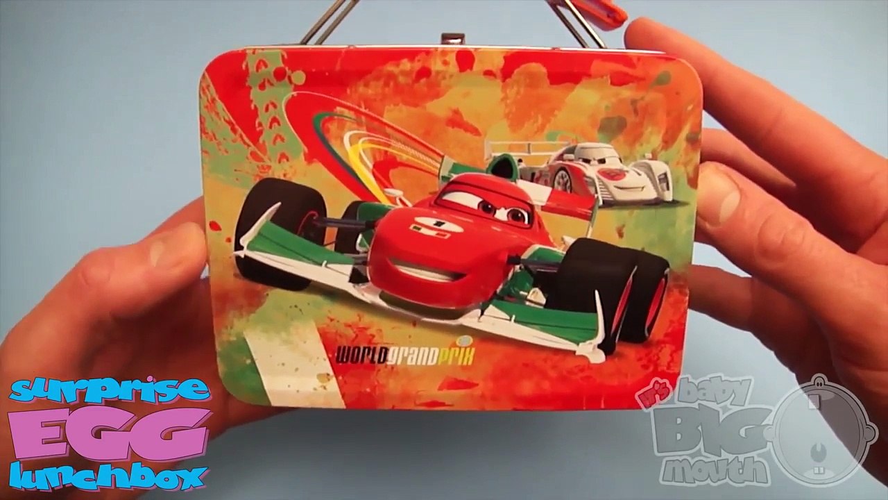 Baby Big Mouth Surprise Egg Lunchbox! Disney Pixar Cars Edition!