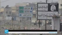 معركة الموصل-إحراق السيارات لخداع الطائرات!