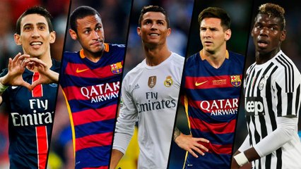 Top 5 Skill Players Neymar Messi Ronaldo