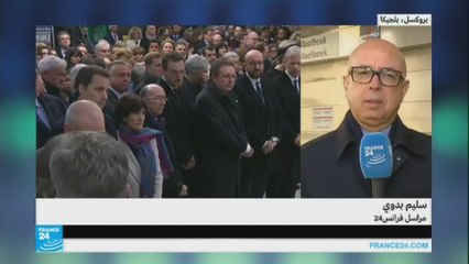 ملك وملكة بلجيكا يلتقيان ضحايا هجمات بروكسل