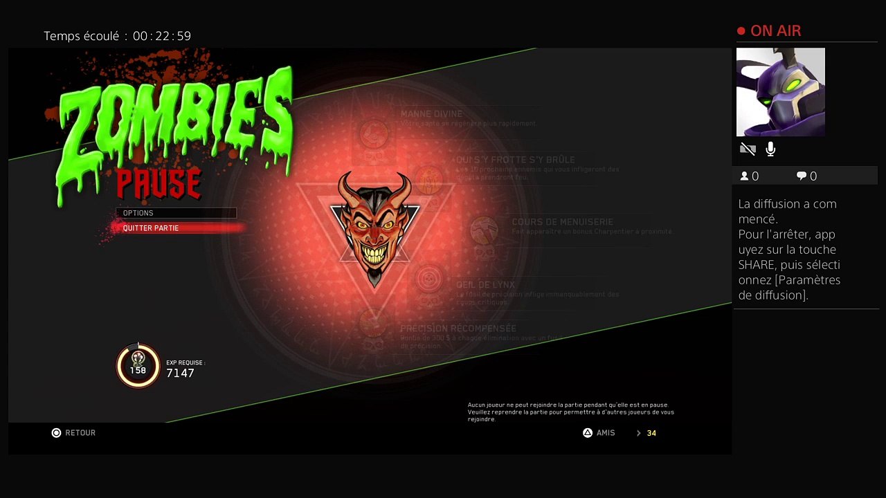 Call of duty iw # FR Découverte Rave in the redwoods PS4 (94)