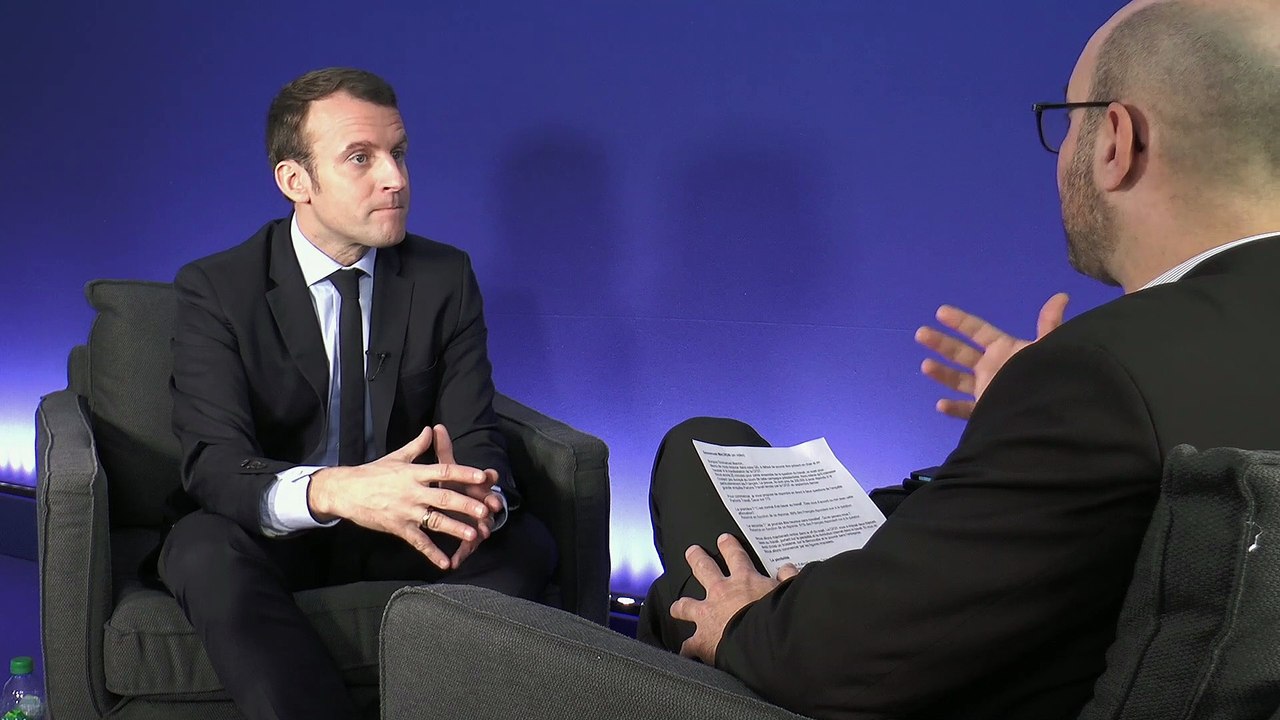 Parlons Travail : entretien avec Emmanuel Macron