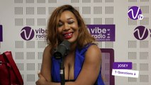 Questions Vibe à Josey sur Vibe Radio Côte d'Ivoire