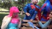 Dr Evil vs SuperHeros: Spiderman, Frozen Elsa, Joker, Ivy. New SuperHeros by Emi TV Lyrics