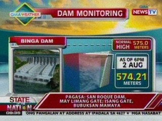 SONA: Dam Monitoring (August 2, 2012)