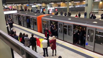 'Minute of Noise' for Brussels attacks victims one year after the tragedy