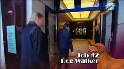 Donald Trump Working In HIS hotel As A Waiter