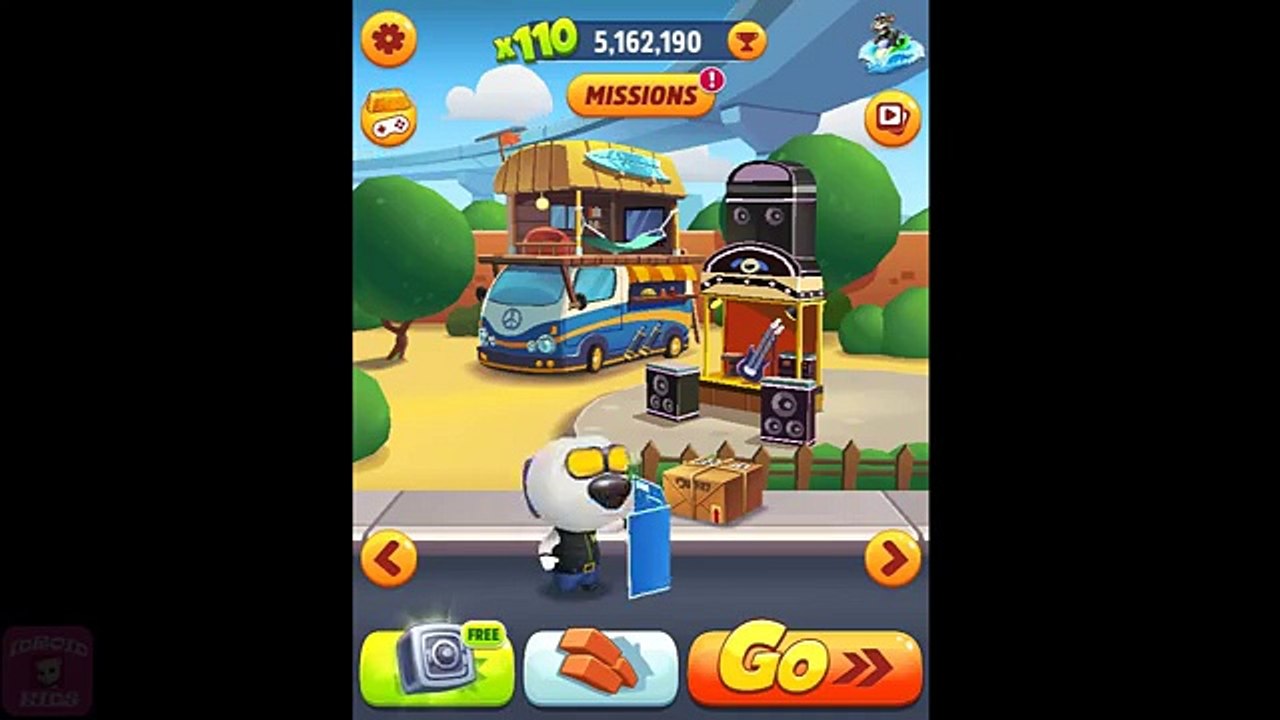 Talking Tom Gold Run Android Gameplay - Deputy Hank Ep 1