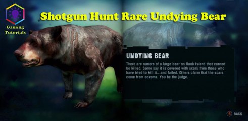 Far Cry 3 Gameplay Part 98 - Path Of The Hunter 8 - Shotgun Hunt Rare Undying Bear