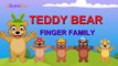 teddy bear finger family | teddy bear teddy bear turn around | nursery rhymes | kids songs