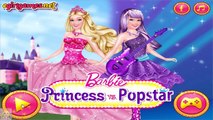 Barbie Princess VS Pop Star - Fun Princess Barbie Dress Up Games For Girls