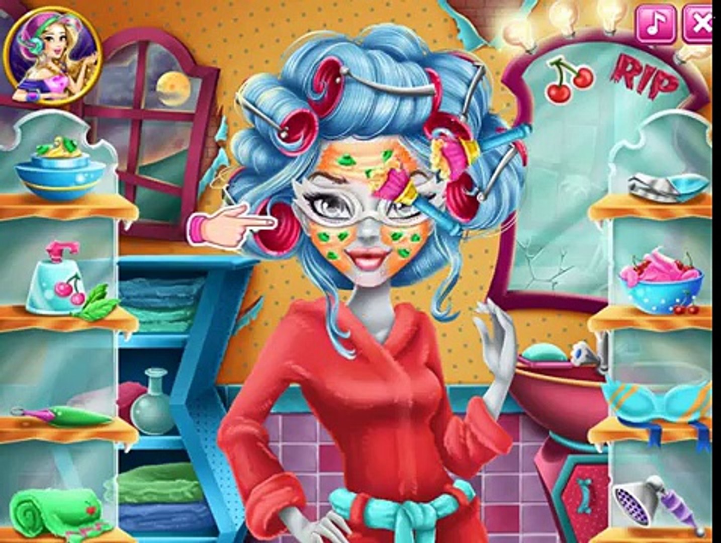 ⁣New Games For Kid new - Ghoulia Real Makeover - Best New Games Baby new