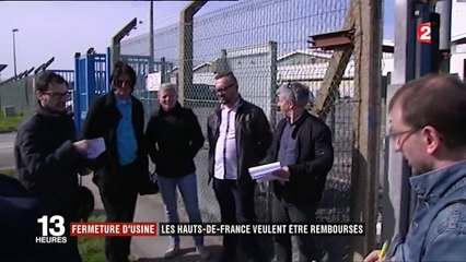 Fermeture d'entreprise : la région des Hauts-de-France veut être remboursée