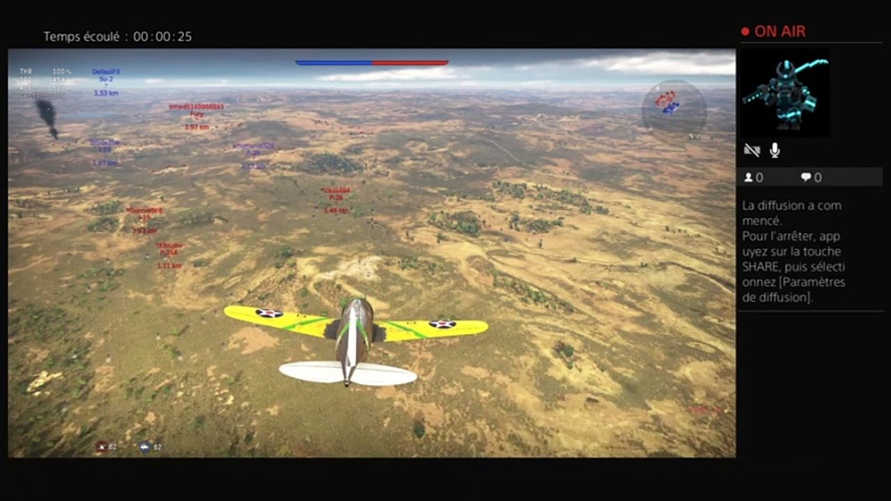 Diffusion PS4 en direct de WAR TUNDER (5)