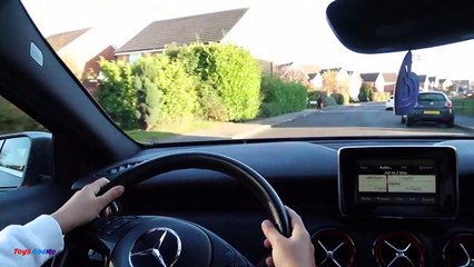 Bad Kids Driving Parents Car - Scary Killer Clo devbgew