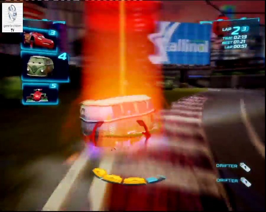 Cars 2 Game - Lightning Mcqueen - Vista Run - Disney Car Games - Eng