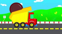 Colors for Children to Learn with Packman | Learn Colors with Monster Trucks - Kids Learni