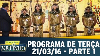 Programa do Ratinho - 21.03.17 - Parte 1