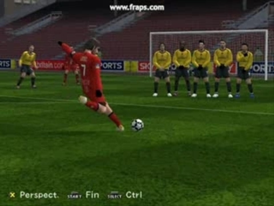 coup-franc dans la lunette - pes 5