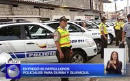 Presidente Correa entregó 50 patrulleros policiales para Durán y Guayaquil