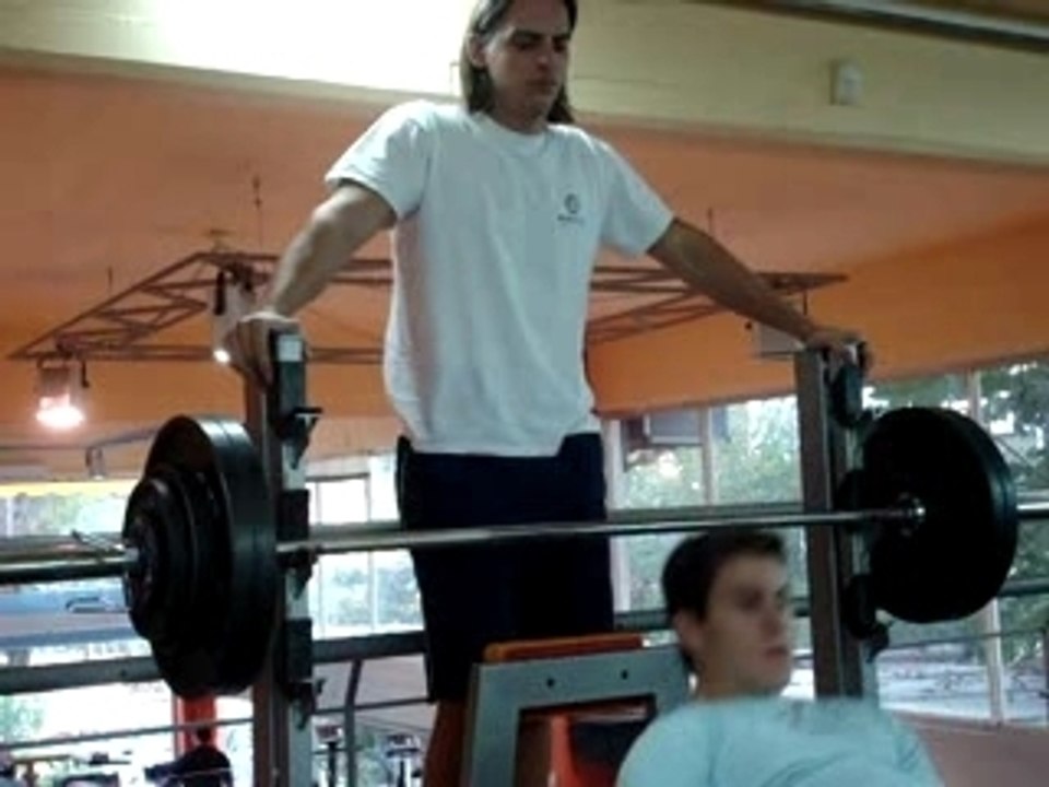 Bench set, 3x118kg @75kg