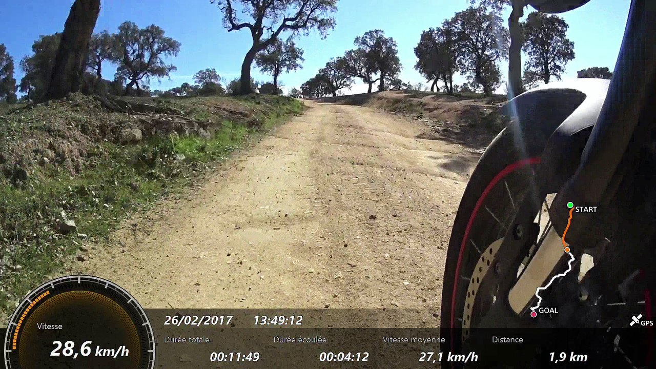 Patapans trail on the Crosstourer 1200vfrX DCT