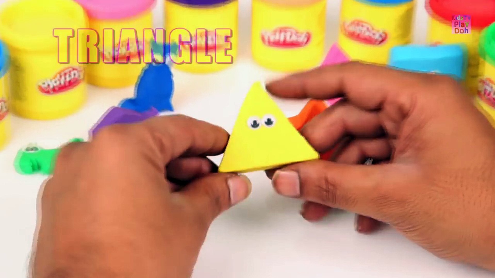 ⁣Играть доч Узнайте цвета и формы Набор для игр Дети обучение видео с играть тесто